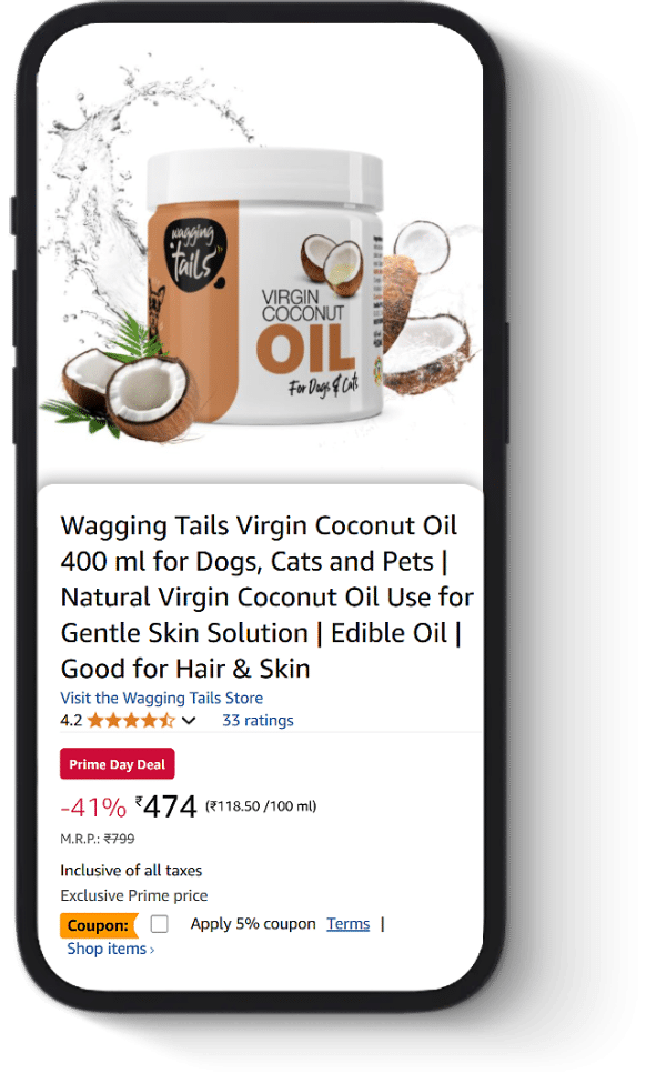 Wagging Tails Virgin Coconut Oil
